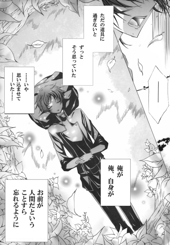 eternity～約束の欠片（ルルーシュ×ロロ）
